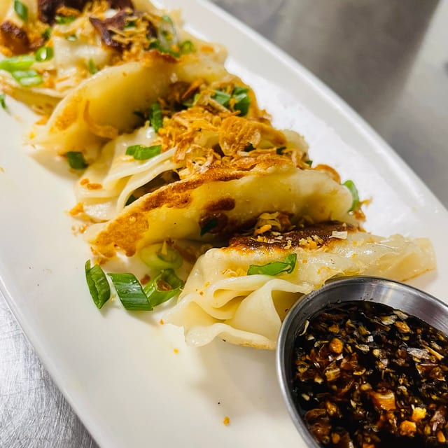 Gyoza.